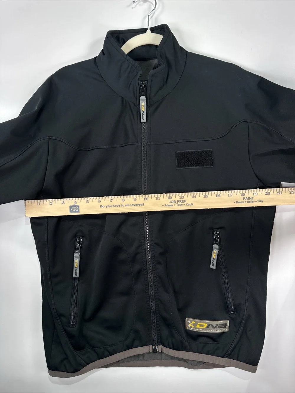 Descente Softshell Jacket Fleece Lined Full Zip Black S